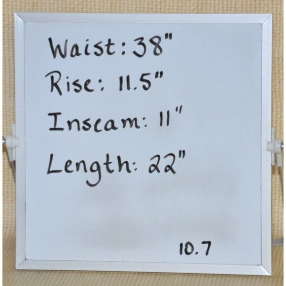 GAP Blue Chambray Cotton Bermuda Shorts Classic Preppy Size 16 10" Inseam Casual - Picture 7 of 7